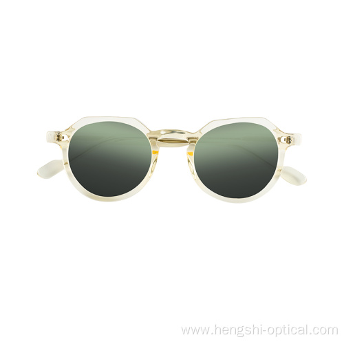 High Quality Handmade CR-39 Acetate Frame Sunglasses For Men And Women